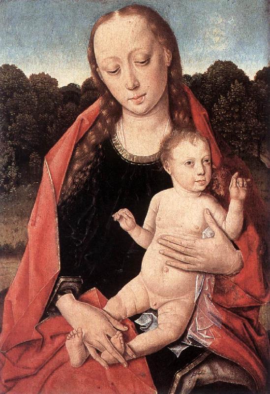 Dieric Bouts The Virgin and Child Panel